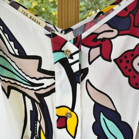 Ted Baker Colour By Numbers Viddy Sheath Dress Size 3 (U.S. 8) - Picture 3 of 10